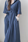 Navy Dress 隨性深藍日常口袋連身裙/ DS9980 (pre-order 8月25截單)
