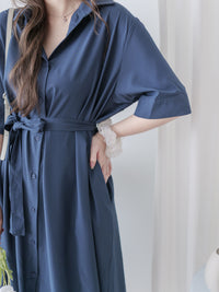 Navy Dress 隨性深藍日常口袋連身裙/ DS9980 (pre-order 8月25截單)