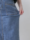 Elastic Denim Skirt 全彈性顯瘦直身牛仔裙/ SK8904