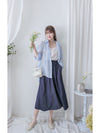 Comfort Stripe Shirt 防皺觸感輕透立體條紋襯衫/ BU9115