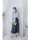 Comfort Stripe Shirt 防皺觸感輕透立體條紋襯衫/ BU9115