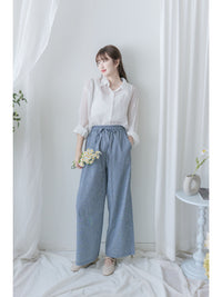 Comfort Stripe Shirt 防皺觸感輕透立體條紋襯衫/ BU9115