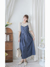 Ruffle Chest Blouse  彈性橡筋衣領傘袖上衣/ BU9117