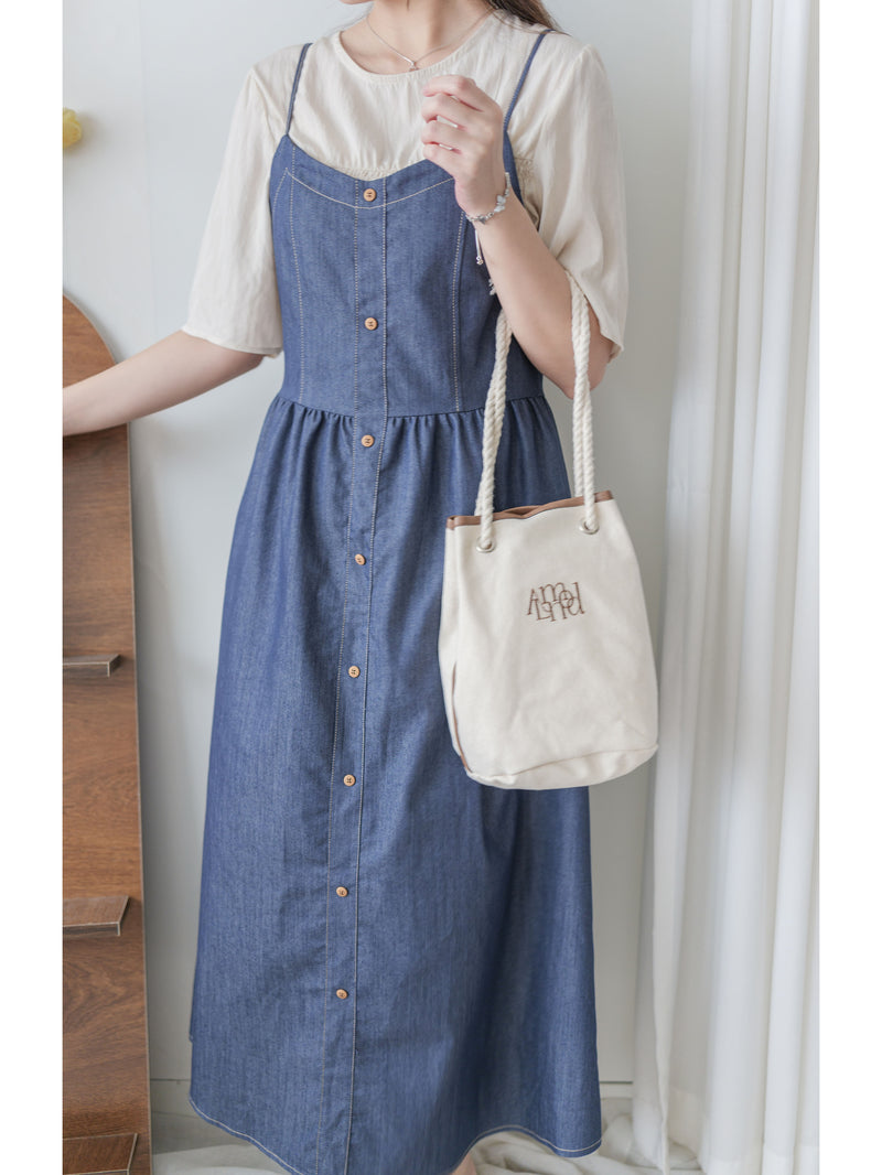 Ruffle Chest Blouse  彈性橡筋衣領傘袖上衣/ BU9117
