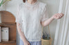Lace Blouse 通花蕾絲連裡布上衣/ DS9921 (售完即止）