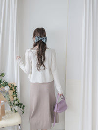 Embroidered Love Cardigan 金屬字母針織開衫或上衣/ TP9184