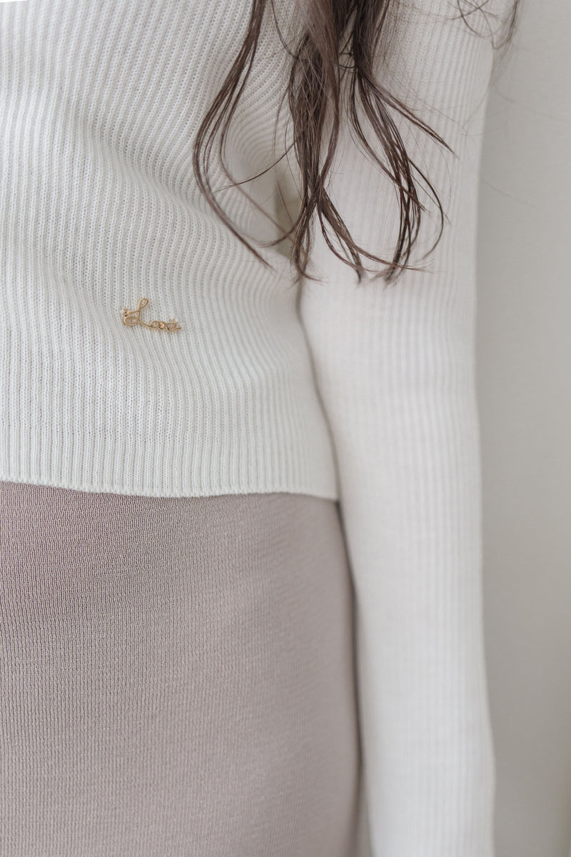 Embroidered Love Cardigan 金屬字母針織開衫或上衣/ TP9184