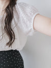 Ribbon Collar Top 百搭蝴蝶顯鎖骨大圓領上衣/ TP9181
