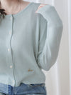 Embroidered Love Cardigan 金屬字母針織開衫或上衣/ TP9184
