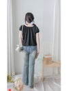 Vintage Flare Jeans 輕復古洗水喇叭牛仔褲/ PT8470