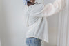 Bubble Sleeve Shirt 仿恤衫直條紋泡泡袖上衣/ BU9118
