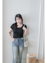 Vintage Flare Jeans 輕復古洗水喇叭牛仔褲/ PT8470