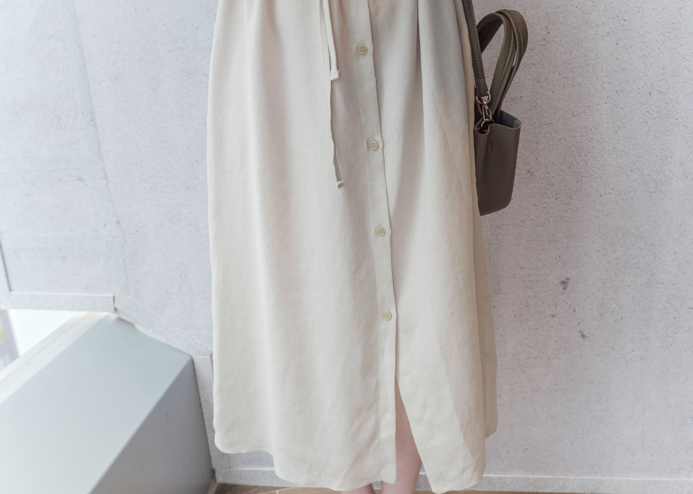 [ 限時重開訂購🕣 ] Casual Elegant 防皺舒適棉質軟領口恤衫連身裙, Dress/ DS9609