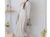 Heart Pleated Dress 側束腰愛心印花腰下百褶連衣裙/ DS9999 (pre-order navy 10月9截單)