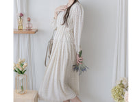 Heart Pleated Dress 側束腰愛心印花腰下百褶連衣裙/ DS9999 (pre-order navy 10月9截單)