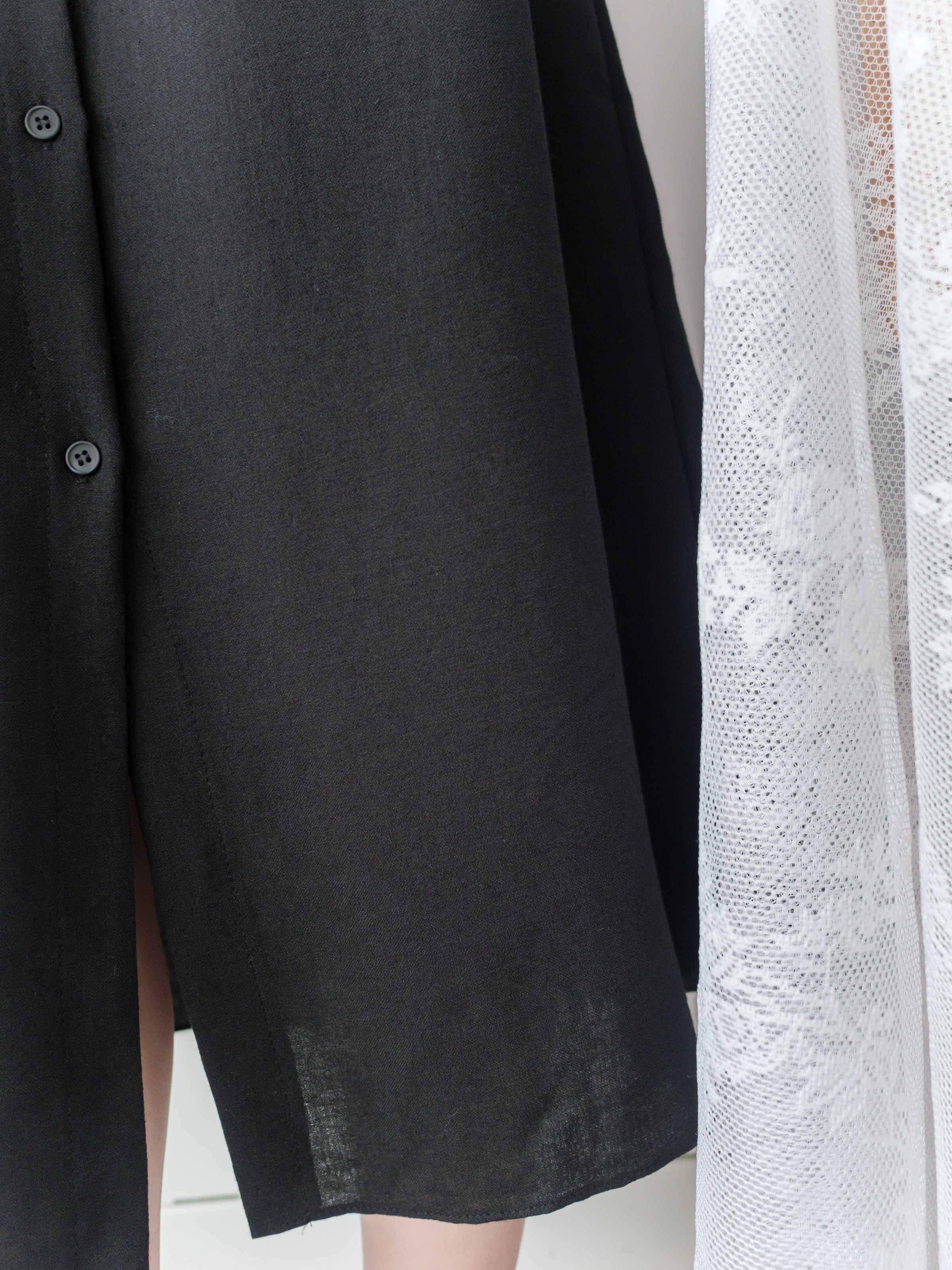 [ 限時重開訂購🕣 ] Casual Elegant 防皺舒適棉質軟領口恤衫連身裙, Dress/ DS9609