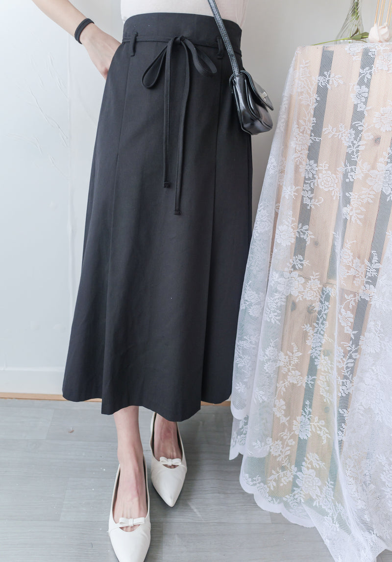 Denim Style 後橡筋前蝴蝶裝飾牛仔棉半裙, Dress/ SK8834 (pink sold out)