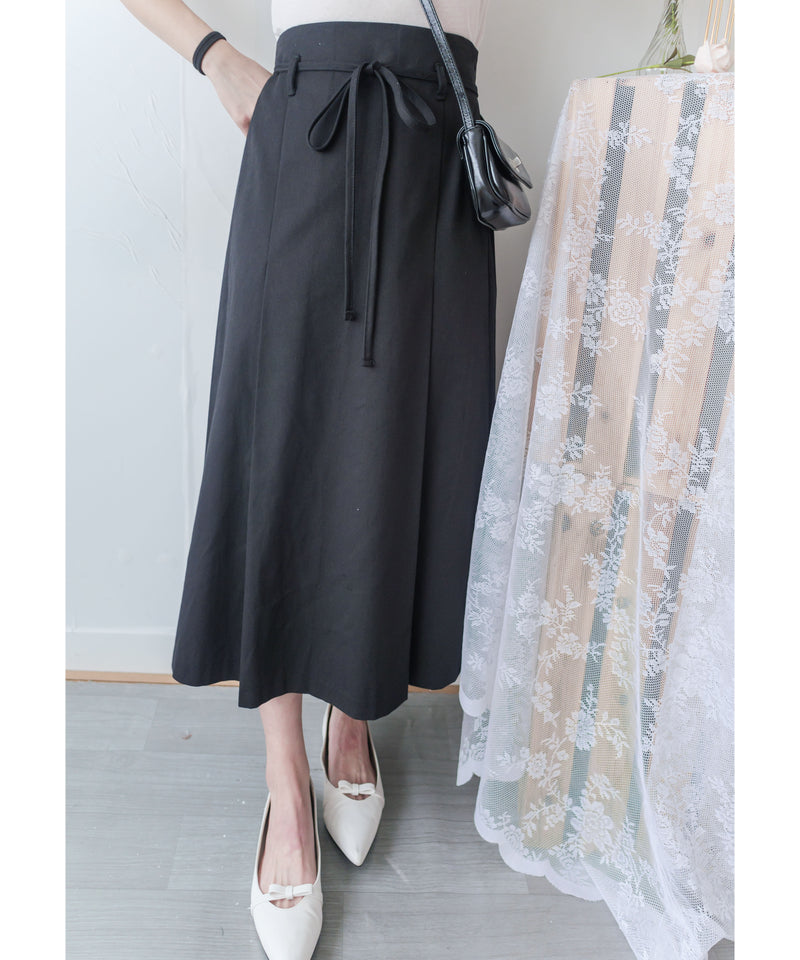Denim Style 後橡筋前蝴蝶裝飾牛仔棉半裙, Dress/ SK8834 (pink sold out)