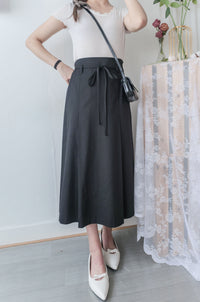 Denim Style 後橡筋前蝴蝶裝飾牛仔棉半裙, Dress/ SK8834 (pink sold out)