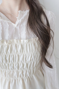 Adore Blouse 修身舒適彈性衣身假兩件上衣/ TP9186 (pre-order 10月9截單)