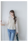 Adore Blouse 修身舒適彈性衣身假兩件上衣/ TP9186 (pre-order 10月9截單)