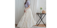 Ribbon 全橡筋腰浪漫傘形蝴蝶裝飾半裙, Skirt/ SK8838 (white soldout)