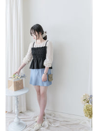 Adore Blouse 修身舒適彈性衣身假兩件上衣/ TP9186 (pre-order 10月9截單)