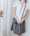 Tulip, Blouse 精緻通花領口寬鬆修腰線上衣/ BU9052