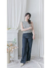 Jennie Jeans 全彈性直筒褲管修飾腿型牛仔褲/ PT8471