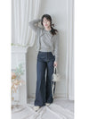 Jennie Jeans 全彈性直筒褲管修飾腿型牛仔褲/ PT8471
