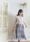 Victoria Blouse 多邊領口疊式衣身上衣/ TP9040