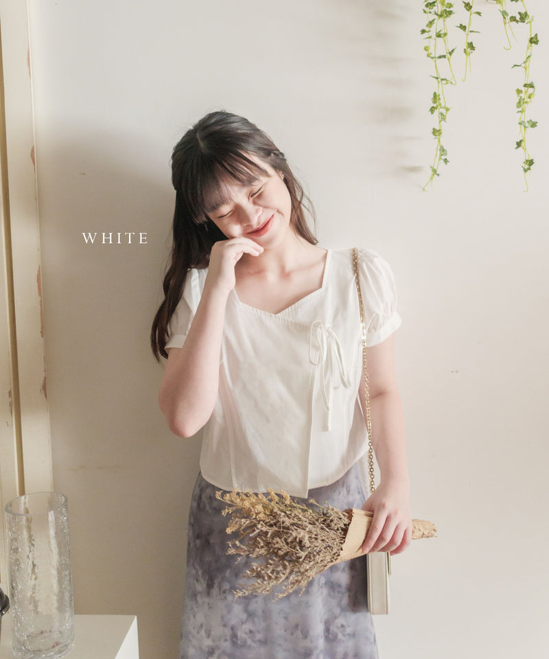 Victoria Blouse 多邊領口疊式衣身上衣/ TP9040