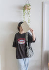 （ Print, Tee  舒適慵懶OVERSIZE日常印花棉質Tee/ TP9039