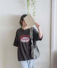 （ Print, Tee  舒適慵懶OVERSIZE日常印花棉質Tee/ TP9039