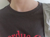 （ Print, Tee  舒適慵懶OVERSIZE日常印花棉質Tee/ TP9039