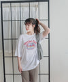 （ Print, Tee  舒適慵懶OVERSIZE日常印花棉質Tee/ TP9039