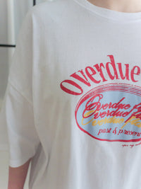 （ Print, Tee  舒適慵懶OVERSIZE日常印花棉質Tee/ TP9039