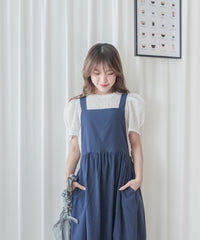 （Special Fabric！) Snow Dot, Blouse 雪花點點布清新減齡上衣/ TP9045