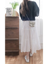 Sweater Elegant OPS 假兩件衛衣X傘裙設計連身裙/ DS1006