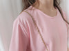 （ V Pleated Dress 裙身顯瘦車褶設計日常連身裙/ DS9631 （black sold out)