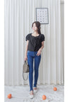 Victoria Blouse 多邊領口疊式衣身上衣/ TP9040