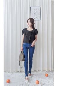 Victoria Blouse 多邊領口疊式衣身上衣/ TP9040