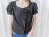Victoria Blouse 多邊領口疊式衣身上衣/ TP9040