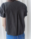 Victoria Blouse 多邊領口疊式衣身上衣/ TP9040