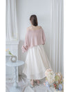 Crop Knit Top 短版斜肩設計吊帶針織/ TP9194