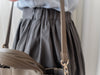（超百搭顯瘦單品！) Flair, Skirt 長度剛好顯幼腰間皺皺修肚膝上裙/ SK8841