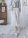 Sweater Elegant OPS 假兩件衛衣X傘裙設計連身裙/ DS1006