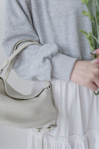 Sweater Elegant OPS 假兩件衛衣X傘裙設計連身裙/ DS1006