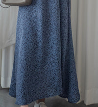 （限量現貨) Dot Marble, Dress 午夜藍雲石飄逸背心裙/ DS9647