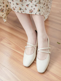 Mary Jane 內增高兩種穿法瑪莉珍鞋/ SH8132